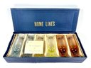 1950s Home Lines 'S.S. Oceanic' Multi-colored Cocktail Glasses
