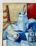 Original Expressionist Still-Life Oil Painting On Board