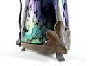A Lovely Josef Rindskopf Art Nouveau Vase With Bronze Mounting