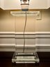 Restoration Hardware Glass Block Table Lamp - Retail: $695.00 (A)