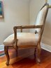Beige Upholstered Armchair
