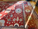 Hand-Knotted Wool Area Rug