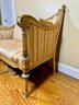 Neoclassical French Upholstered Settee