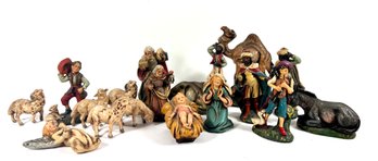 Antique Porcelain Nativity Scene