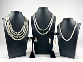 Grouping Of Antique Costume Jewelry