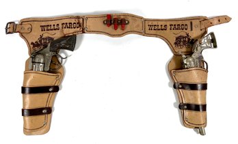 1950s 'Wells Fargo' And 'Wild Bill Hickok' Toy Guns & Holster