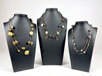 Grouping Of (3) Necklaces