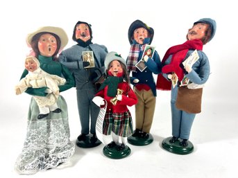 (5) Byers' Choice Caroler Figurines