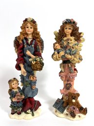 (8) 'Boyd's Bears & Friends' Limited Edition Angel Figurines