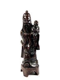 Carved Chinese Sculpture Of Fu - Age Uknown