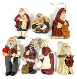 (7) Limited Edition June McKenna Christmas Figurines