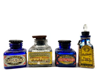 Grouping Of 19th C. Ink Bottles