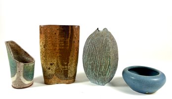 (4) Grouping Of Mid-century Pottery