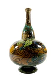 A Rare Large Rozenburg Den Haag Vase - Netherlands C. 1890