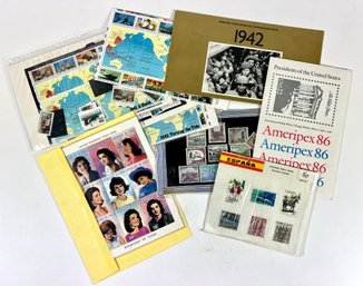 Lot Of Vintage Collectible Stamps