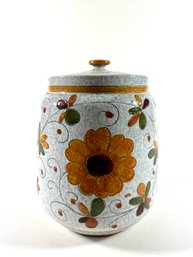 Mid-century Italian Pottery Cannister