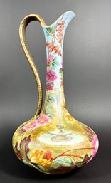 Hand Decorated Porcelain Pitcher