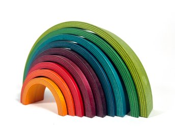 Bentwood Stacking Rainbow