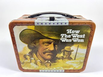 1970s 'How The West Won' Tin Lunch Box