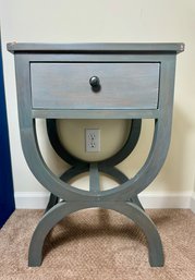 Contemporary One-Drawer Side Table (A)