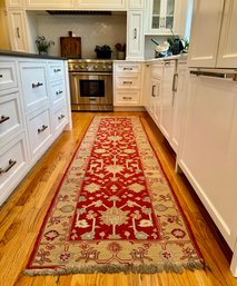 Hand-knotted Wool Runner
