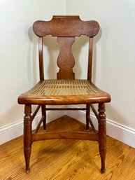 Empire Early 19th C. Maple Side Chair (B)