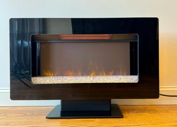 Twin Star Electric Fireplace Heater Insert - Temperature & Light Control