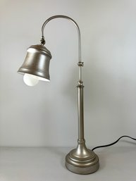 Brushed Metal Articulating Table Lamp (B)