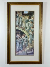 Framed Print 'The Golden Stairs' - Edward Burne-jones