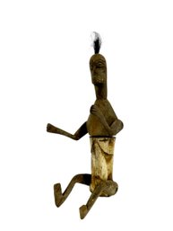 Primitive Carved Figure - Mobile Arms & Legs