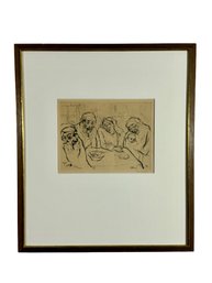 Jakob Steinhardt (1887-1968) Framed Etching
