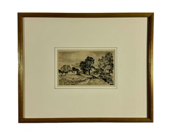 Alfred Dawson (1843-1931) Framed Etching