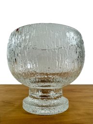 Iittala Finland Kekkerit Glass Bowl By Timo Sarpaneva