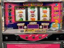 One Arm Bandit Slot Machine - Lights Up But Needs Key & Lock To Operate