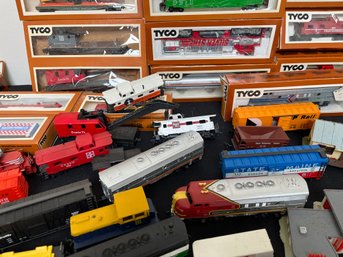 Massive Collection Of Tyco Trains And Tracks