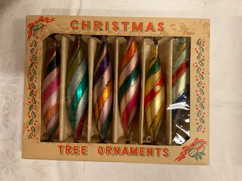 Three Boxes Vintage Ornaments