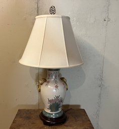 Attractive Pink Floral Lamp