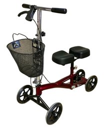 Roscoe Medical Knee Walker Scooter With Basket For Seniors & Adults