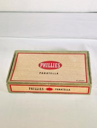 Vintage Old School Phillies 8 Cents Cigar Box