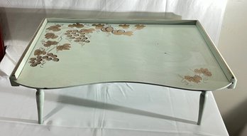 Vintage Decorative Bed Tray With Folding Legs