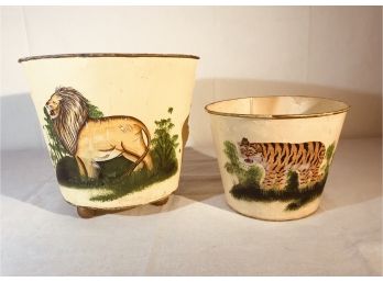 Lion And Tiger Baskets