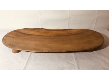Hawaiian Wooden Pu Pu Platter - Ohai Bach's
