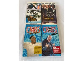 VHS Lot - DogTown & Z-Boys, Basquiat, And MTV Cribs - Hip Hop And Rock