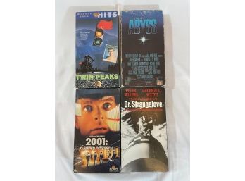 VHS Lot - Twin Peaks, The Abyss, 2001: A Space Odyssey, Dr Strangelove