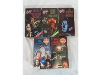 VHS Lot - Blakes 7 BBC, Dr Who, British Science Fiction