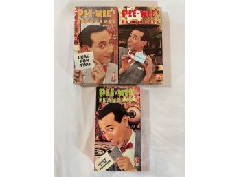 VHS Lot  - Pee Wee's Playhouse (3)