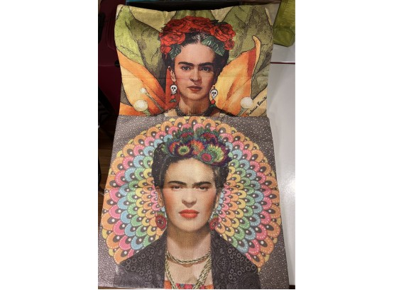 2 Frida Kahlo Pillowcases