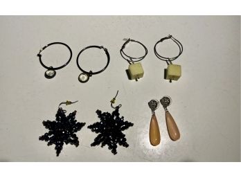 Dangle Earrings - Set Of 4