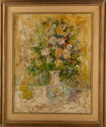 Gary E. Hinte (1954-)'Flower In White Vase'