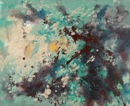 Chong Liu Abstract Original Oil Painting 'Arsenic Trioxide 3'